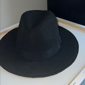 Classic Black Fedora Hat
